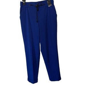 NY&CO Royal blue cuffed pants size small NWT